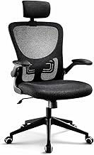 Jardin202 Lum Ergonomic Desk Chair – Adjustable and Reclining Office Chair with Lumbar Support, Adjustable Headrest, Armrest (Black)
