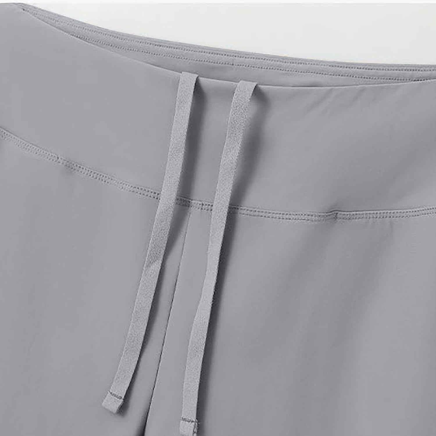 High Waisted Straight Leg Capri Pants for Women - Stretch Lightweight Trousers for Work Golf Casual, with Pockets