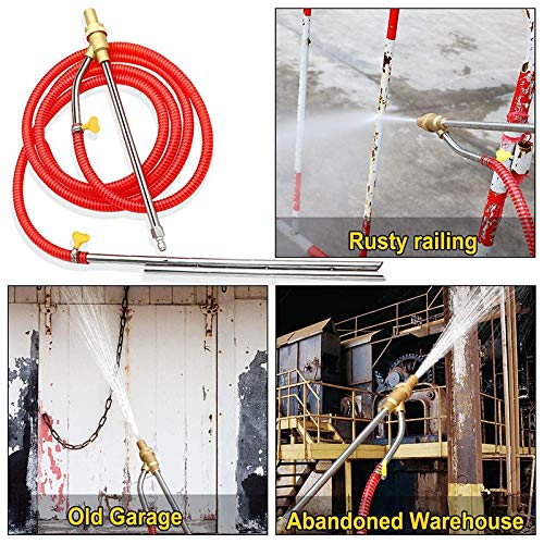 Kit di sabbiatura per idropulitrice 5000 PSI attacco rapido 1/4 pollice