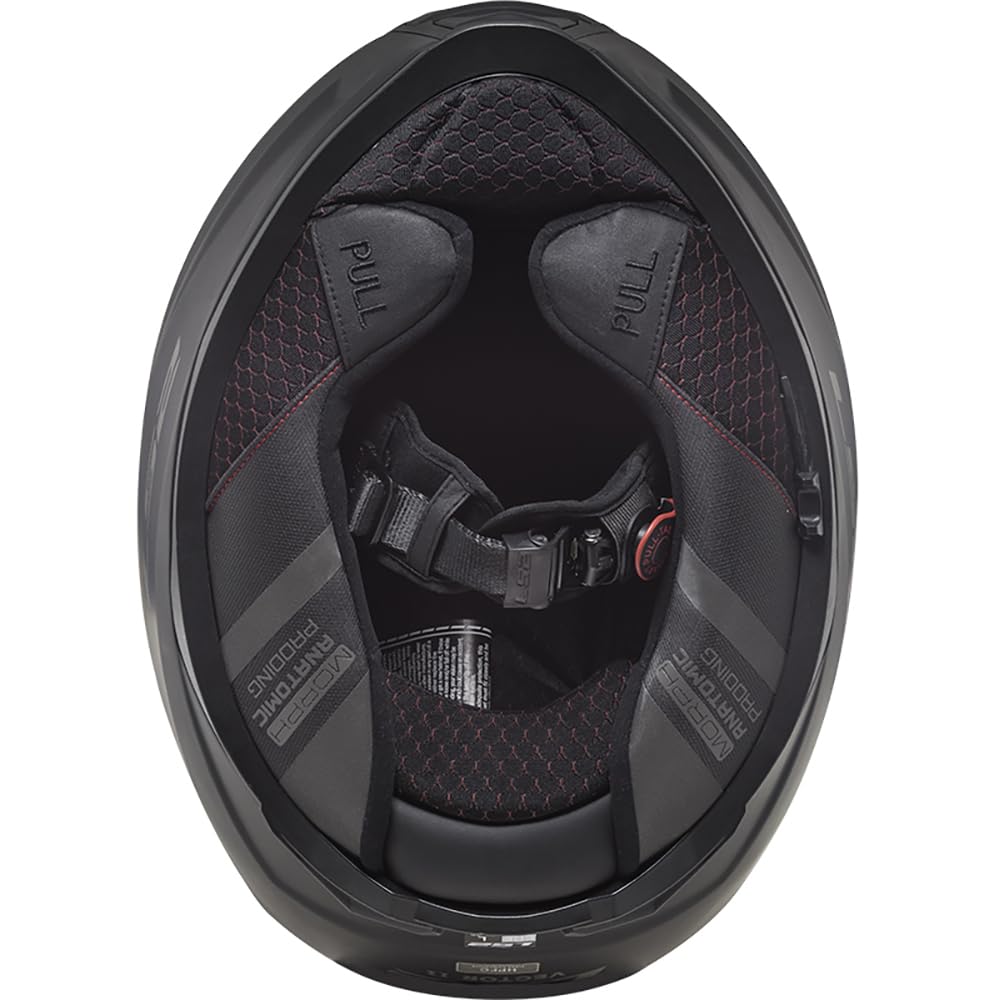 LS2, Casco Moto Integral Vector II Matt Black, XL