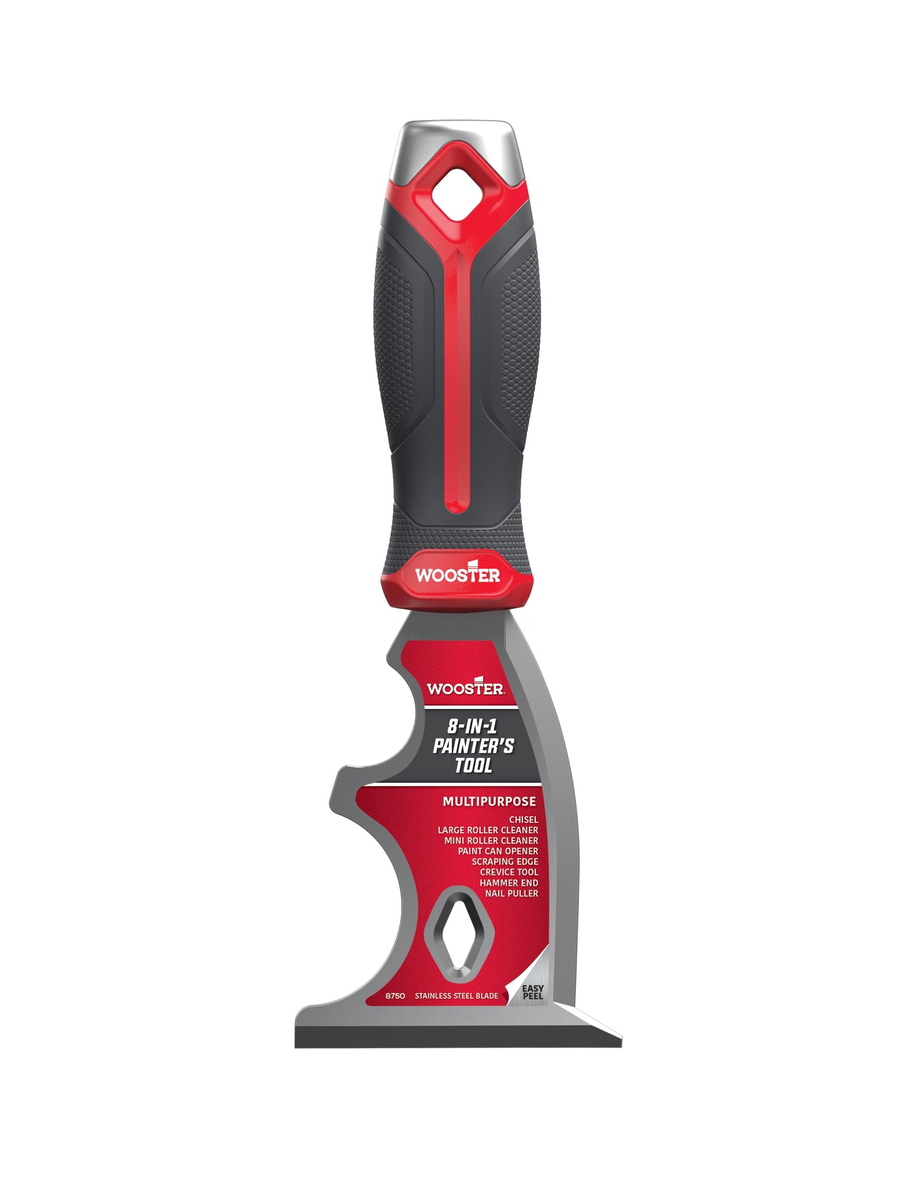 Wooster Brush Red/Gray Wooster 8 In 1 Painters Tool