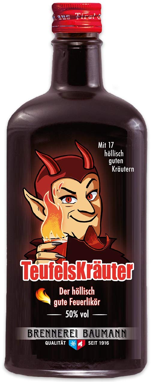Brennerei Baumann - Teufels Kräuter Feuerlikör (1 x 0,50 l)