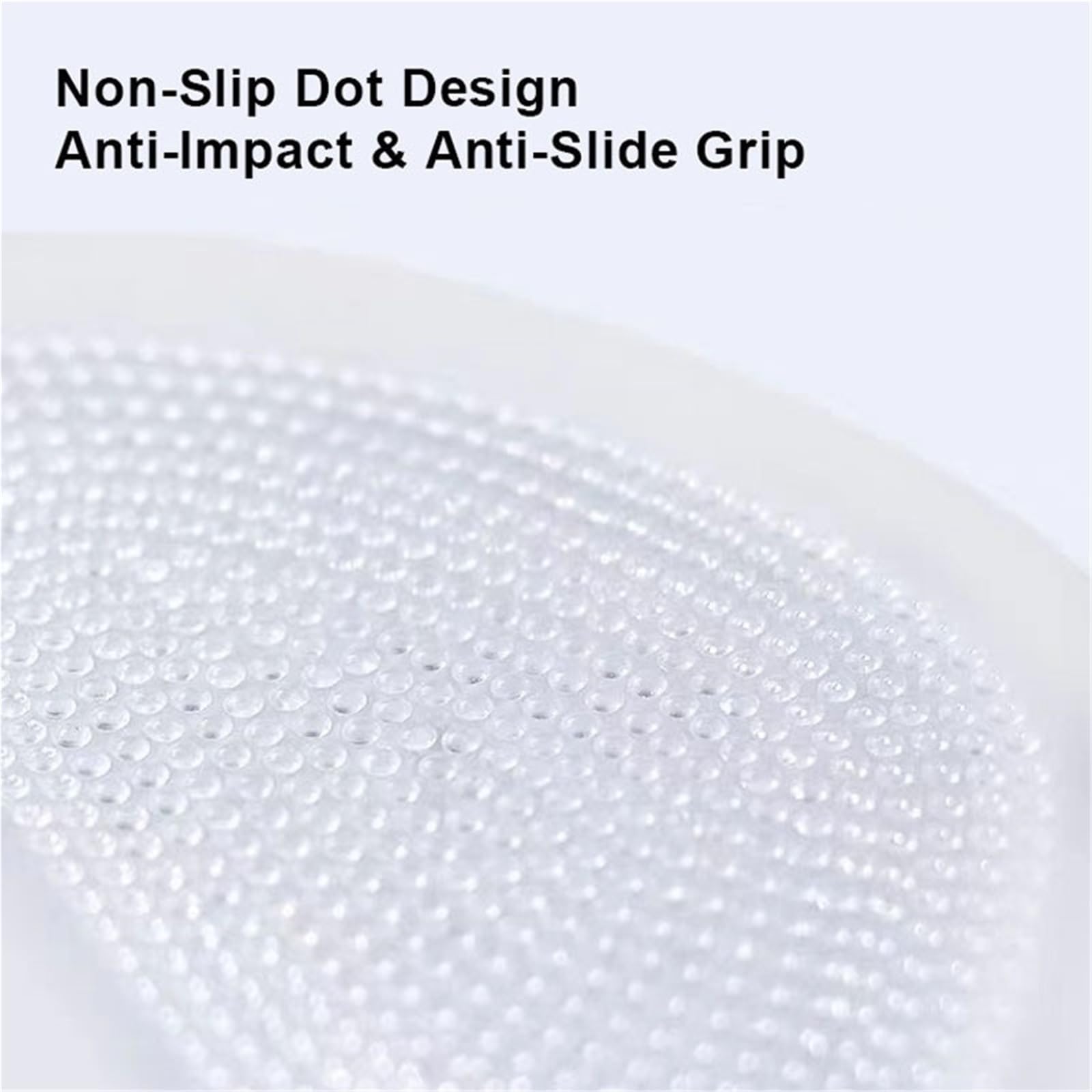 10 pares de plantillas de silicona for zapatos, almohadillas suaves for el antepié alivia el dolor del talón, proporciona comodidad y flexibilidad para zapatos y pies(Trabsparent01)