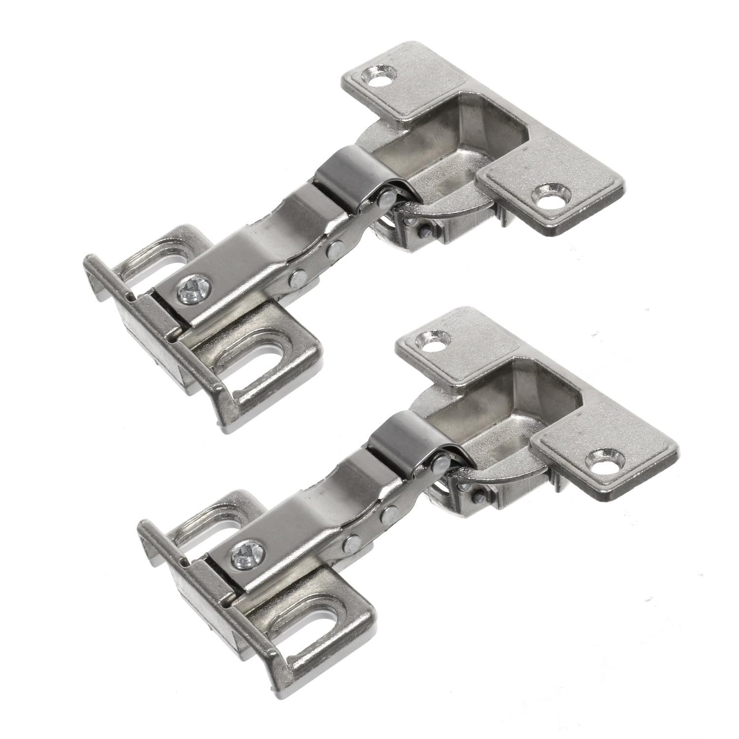 Reliapart 2 Hinges Genuine Hettich Fridge Freezer Cabinet Door Hinge 35Mm Cup, 3Mm Plate, 13–18Mm Overlay, 4 Hole, 15Kg Load, Et 582-72134 (2 Hinges) Suitable For Ikea Cabinets (With Drilling)