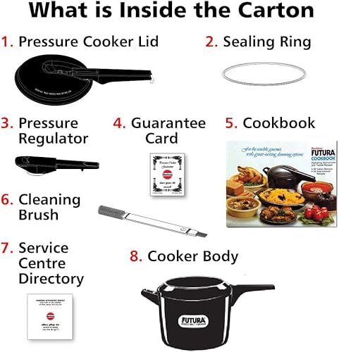 Miniatura 6 de Hawkins Futura - Olla a presión anodizada dura de 7 litros