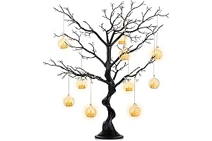 NUPTIO Black Tree Branch Decoration with 30"/76cm Tall Branch for Wedding Centerpiece