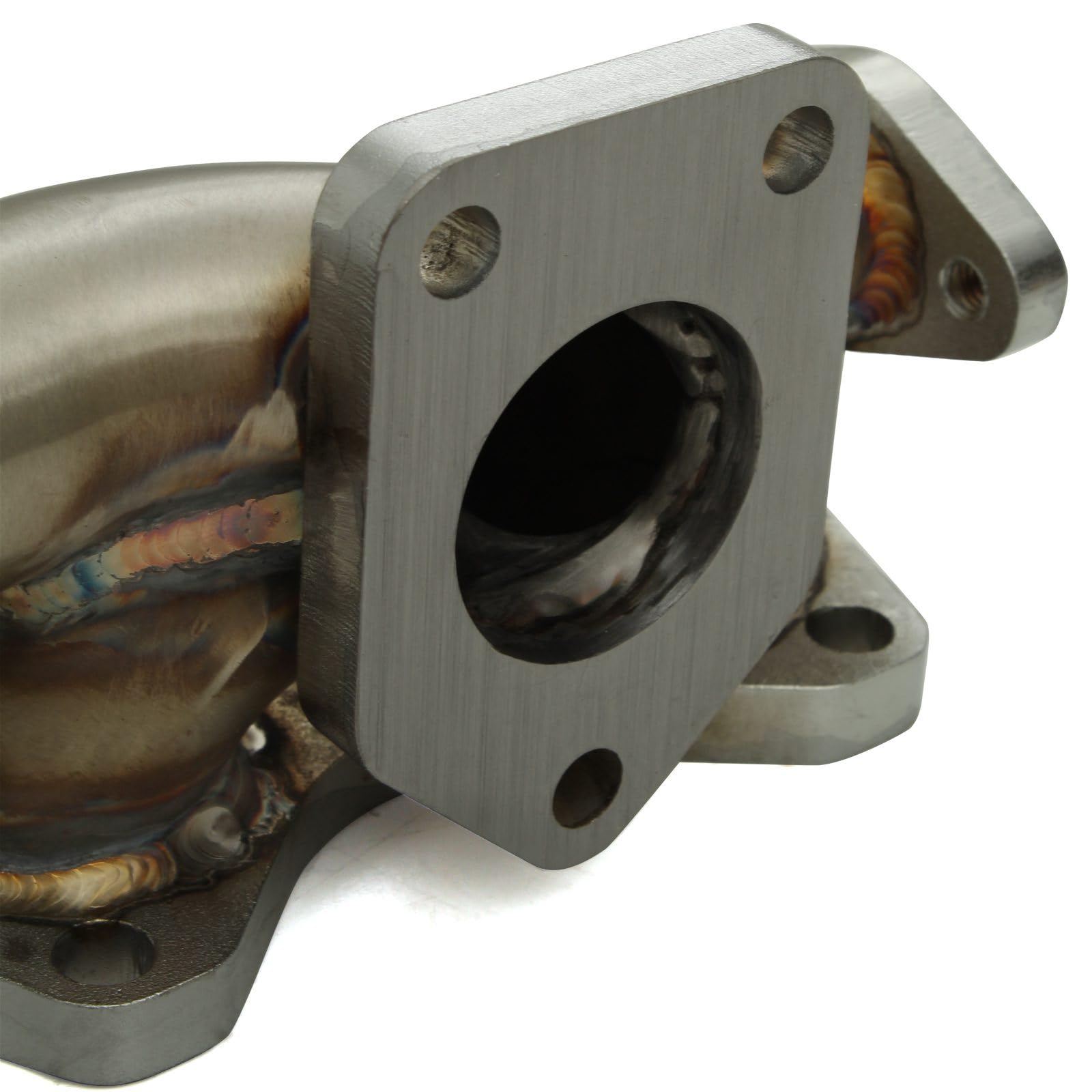 Sistema di scarico collettore di scarico da 4,4 cm, compatibile con BMW E90 Serie 3 320d 2.0l 2007-2011 berlina modelli berlina in acciaio inox prestazioni scarico aggiornamento