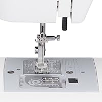 Vista 6 de Janome MOD-15 Máquina de coser fácil de usar con 15 puntadas, longitud de puntada ajustable y 5 piezas de alimentación