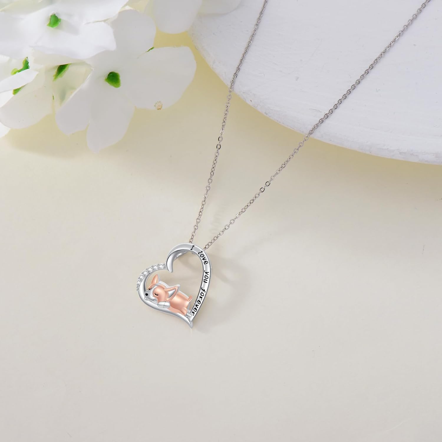 Valentine's Day Gifts for Her Cute Animal Necklace Jewelry for Women Men