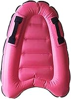 Vista 13 de Tabla de Surf Corporal Inflable con Asas, Colchoneta de Ayuda de Tabla de Surf Flotante Ligera para Natación para Aprender a Nadar, Juguete Acuático