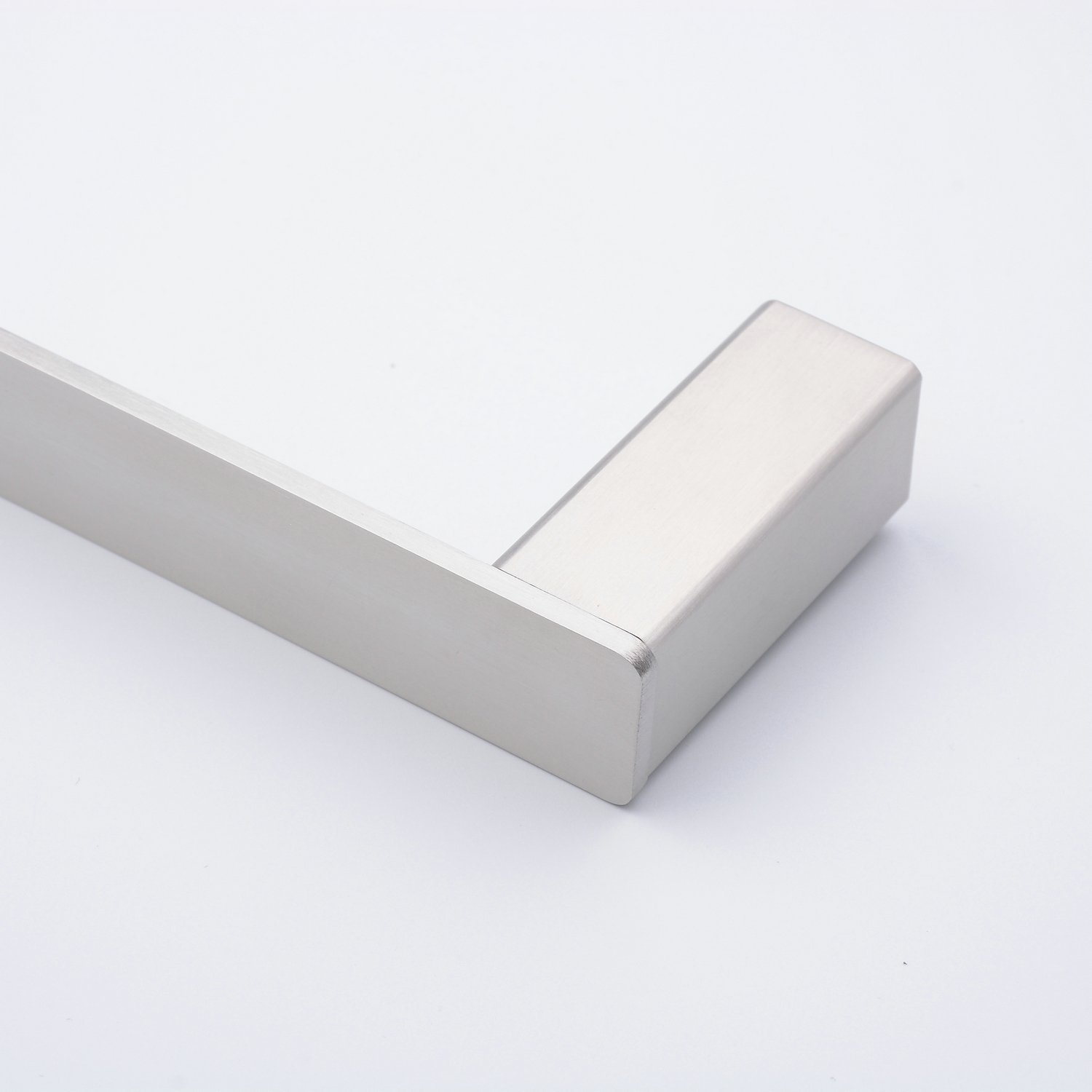 Beelee BA8501N-40 - Toallero de pared (40 cm, acabado en níquel cepillado, acero inoxidable SUS 304)