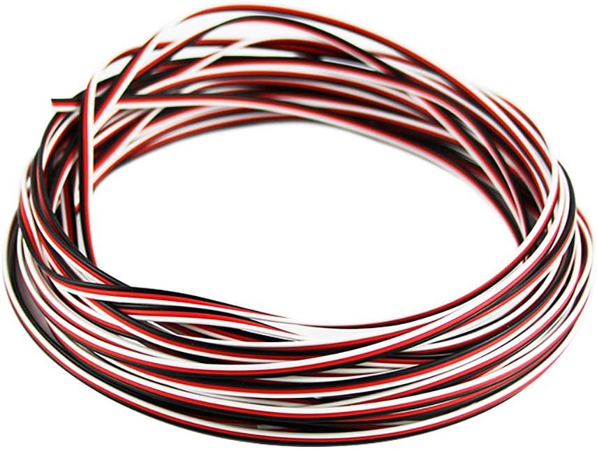 50 feet 22AWG Servo Cable 3p Line For Futaba JR RC Servo Hobby Model Aircraft Model Wiring Wholesale Price 60 corex0.08mm