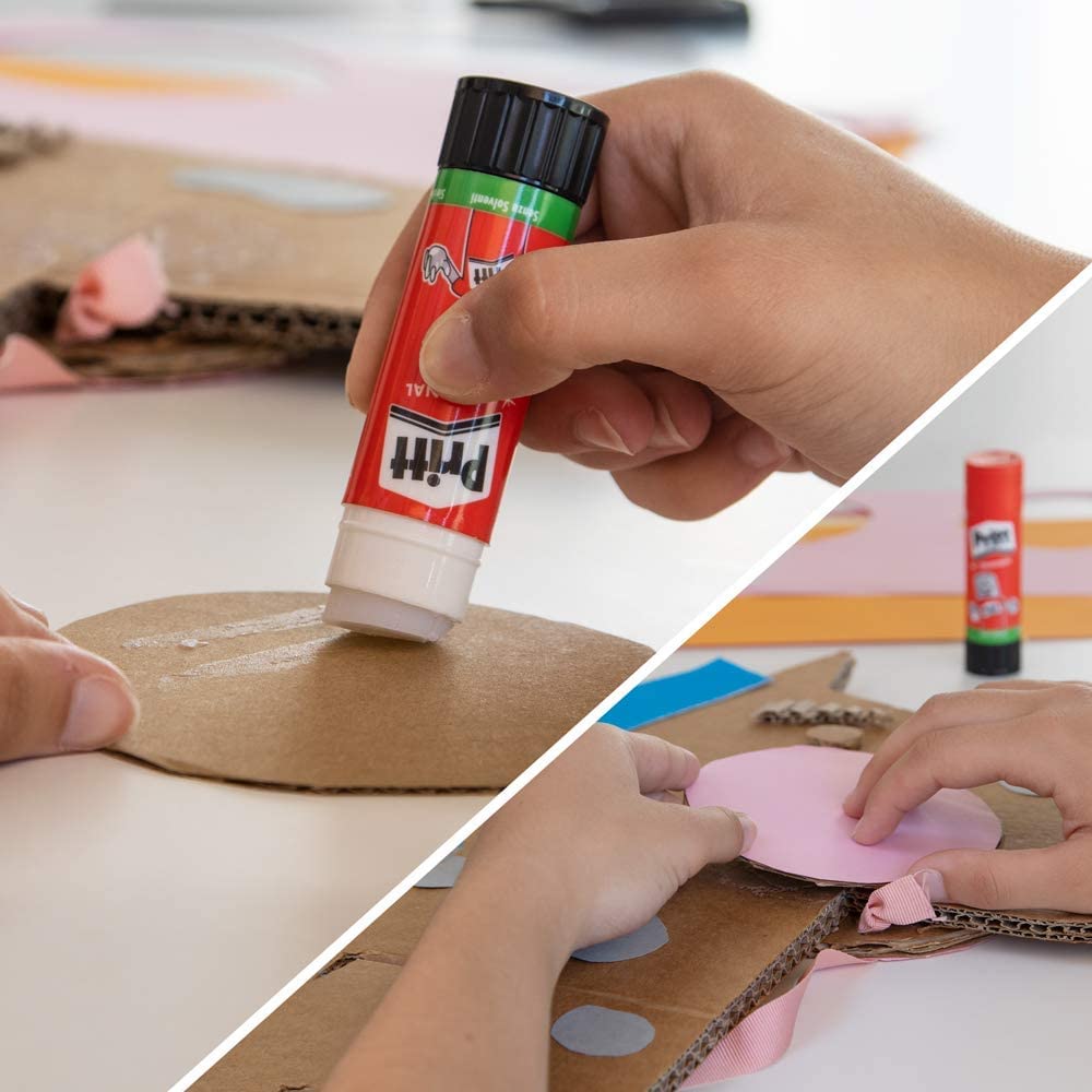 Pritt Klebestift, sicherer und kinderfreundlicher Kleber für Kunst und Bastelarbeiten, starker Klebstoff für Schule & Bürobedarf, 36x22g Pritt Stift