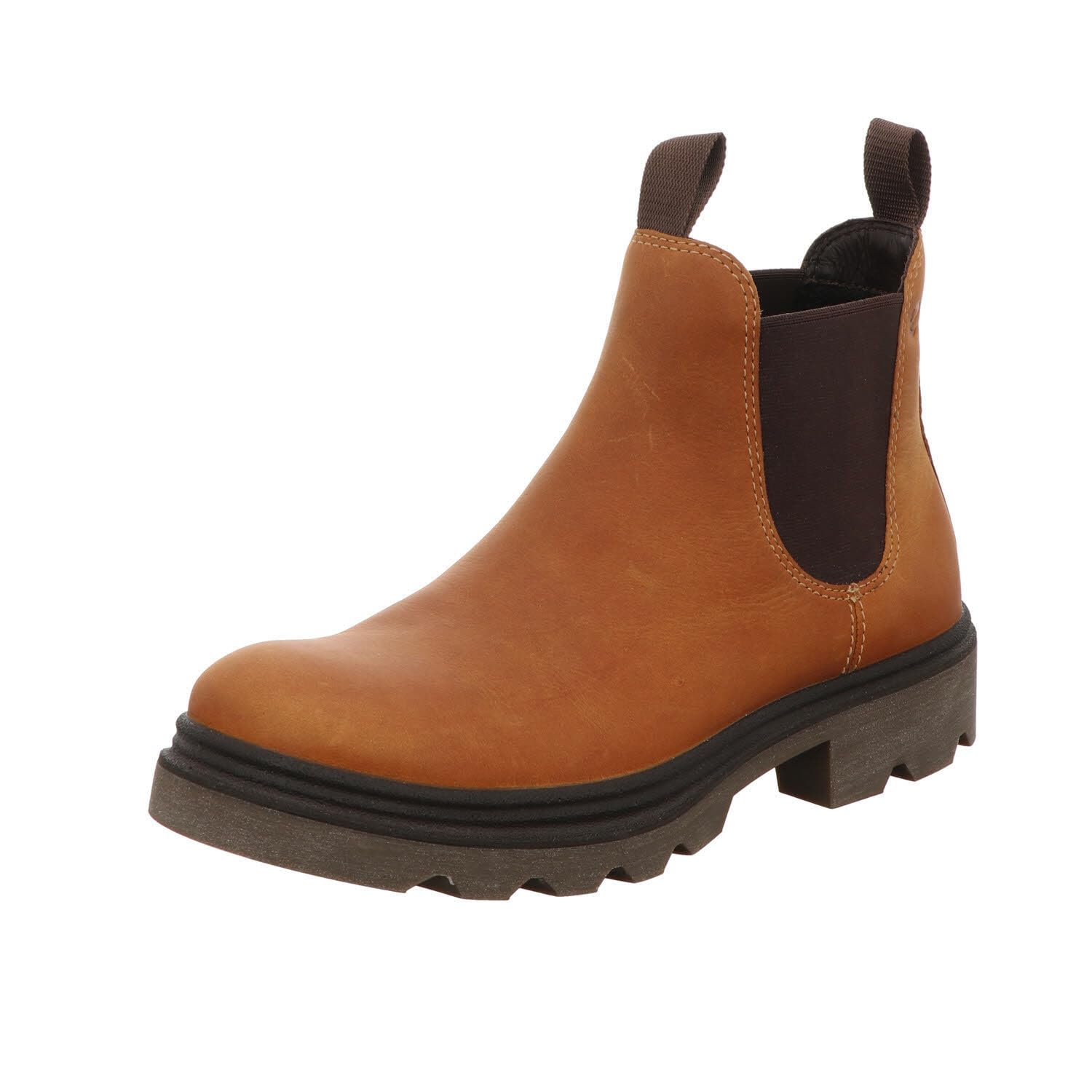 ECCO Mens Grainer M Chelsea Fashion Boot, Amber, 10.5 UK