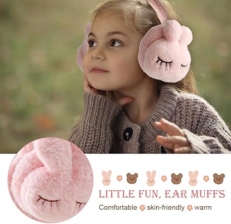 Paraorecchie In Peluche Per Bambini - Morbidi, Caldi E Adorabili
