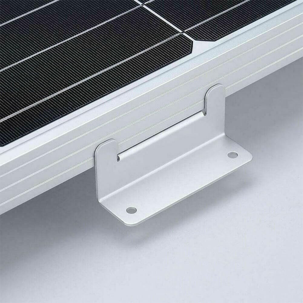 8 sztuk uchwytów montażowych do paneli słonecznych z aluminium, uchwyty Z