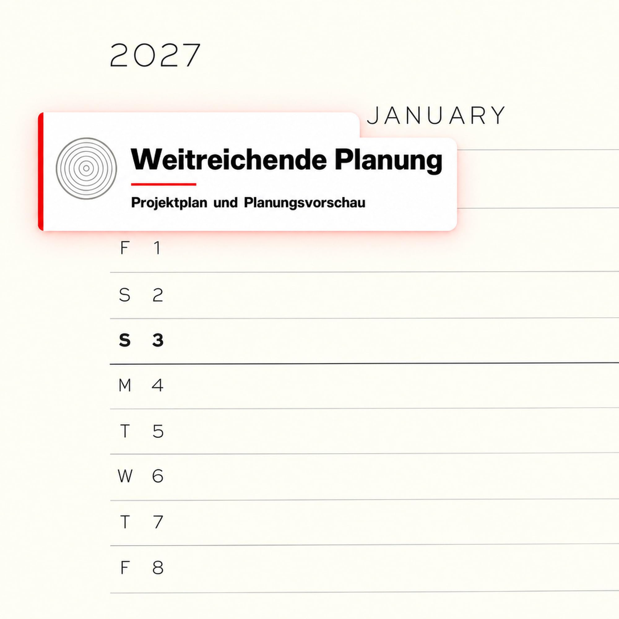 LEUCHTTURM1917 - Agenda settimanale e taccuino con copertina morbida, formato A5, 18 mesi, luglio 2026 - dicembre 2027, inglese, rosa antico