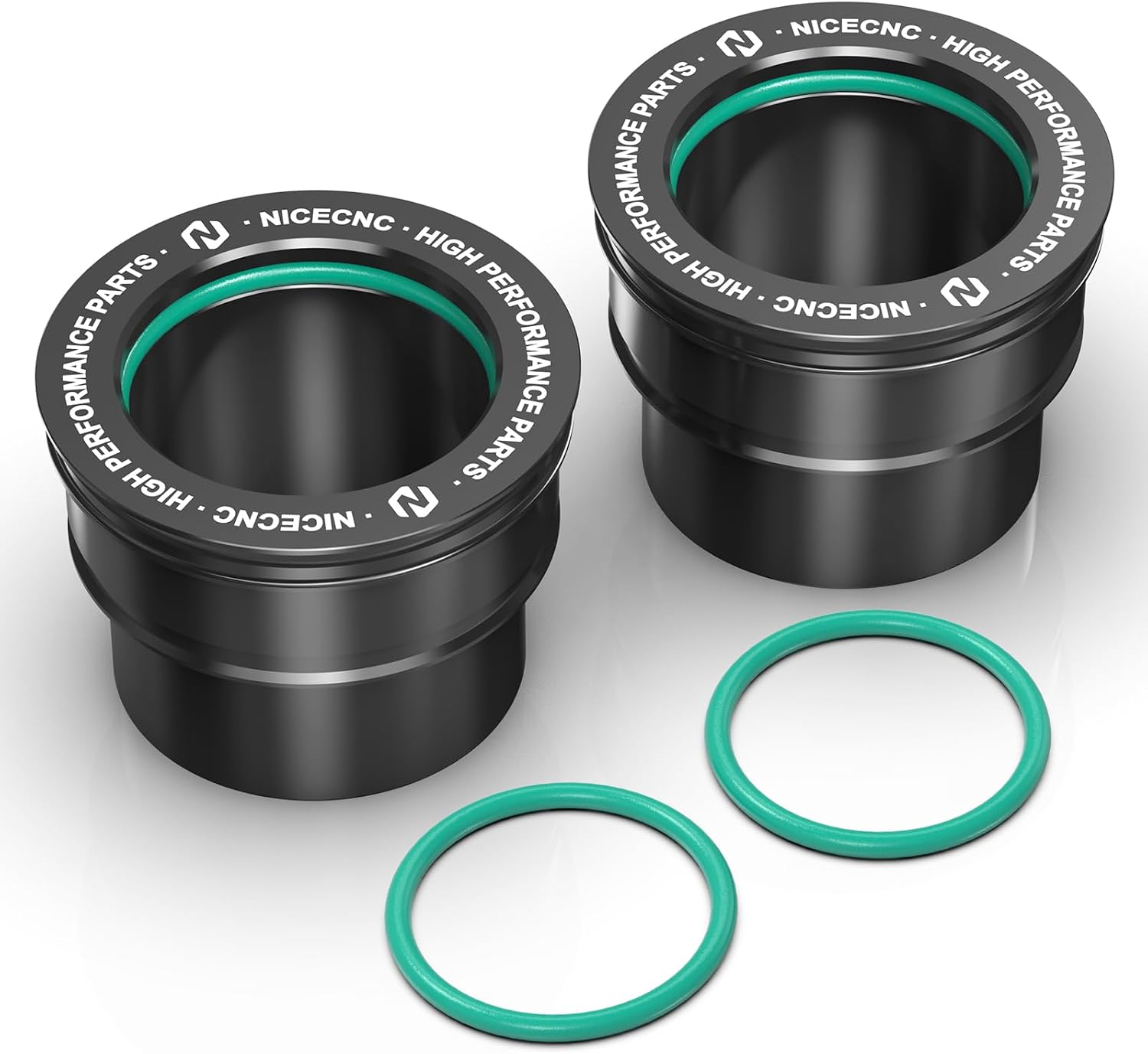 NICECNC Dirt Bike Front Wheel Spacers Hub Collars Compatible with KTM 125-530 SX SX-F XC-F 03-14 125-530 EXC EXC-F XCF-W XC-W 03-15,Compatible with Husqvarna TC FC TE FE 125-501 2014,See Fitment