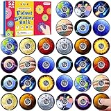 SCIONE 52 Piezas Mini Spinners Sistema Solar – Plástico Resistente, Juguetes Sensoriales Silenciosos para Niños– Regalos para Bolsas de Fiesta, Premios Escolares, Regalos de Cumpleaños