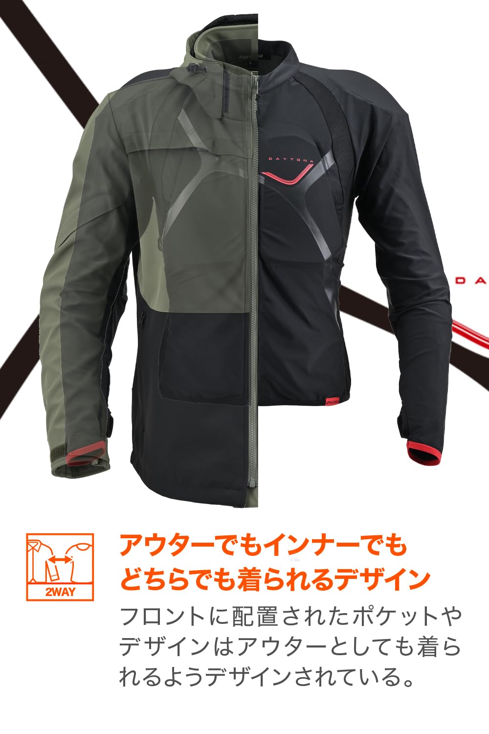 Amazon | デイトナ(Daytona) バイク プロテクター インナー ウェア CE