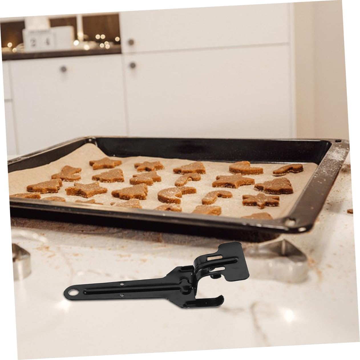 6pcs Oven Tray Gripper Clip -scald Multi-use Hot Dish Picker Tool for Safe Retrieval of Baking Trays and Hot Pans Space-saving Kitchen Essential