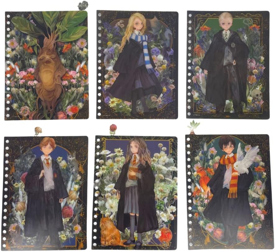 Innovative Designs Harry Potter Tab Journal Notebook, Herbology - Spiral Bound, 144 Lined Pages, 8 x 7 inches - Image 4