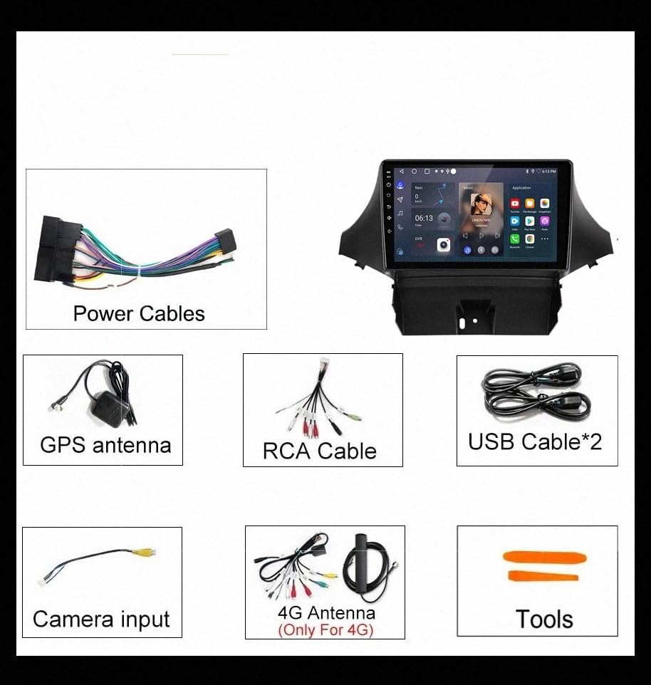 Radio de coche Chevrolet Orlando soluciona mapas anticuados 7