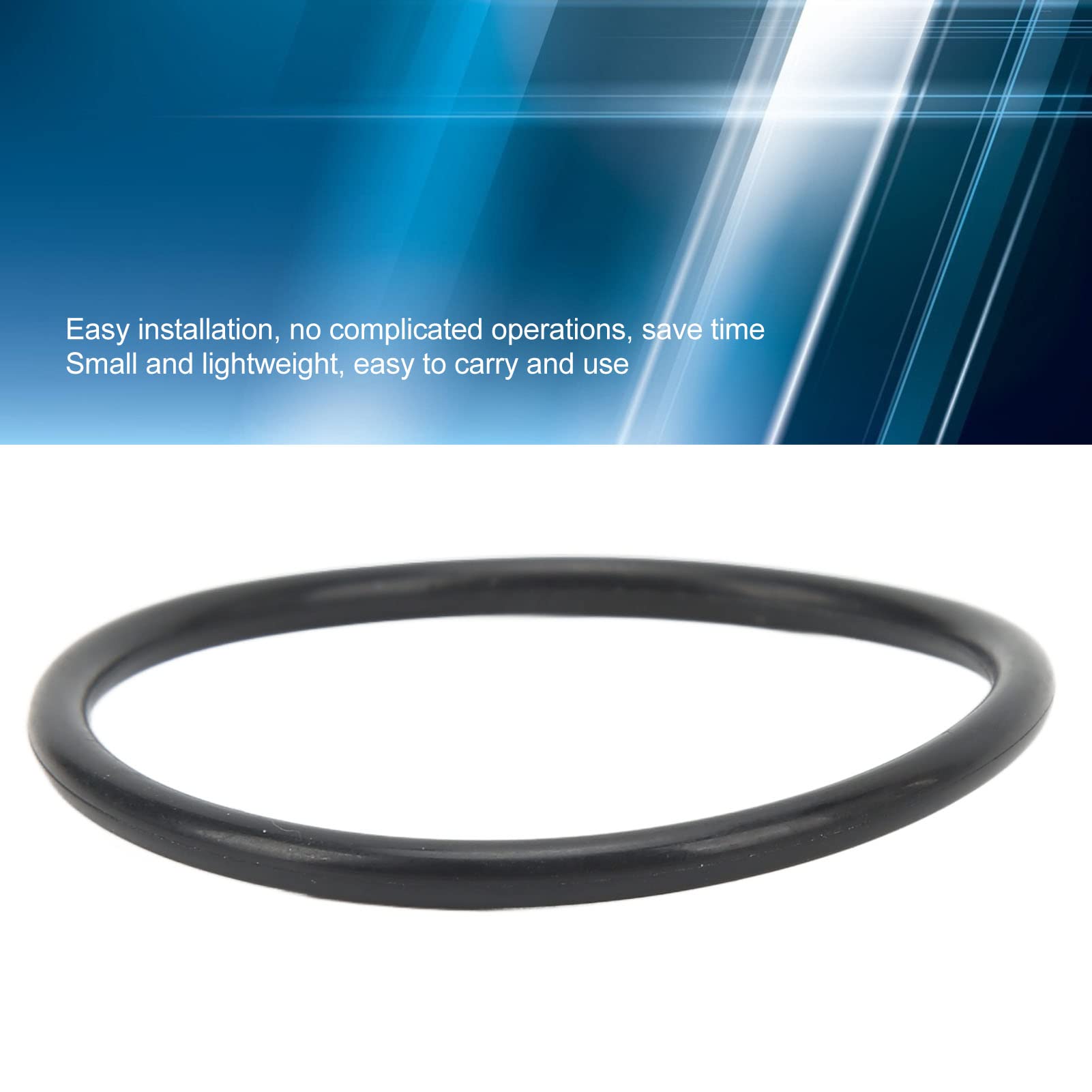 Yuecoom Water Pump O Rings,Boat Pump O Rings Good Toughness Rubber Material Small Light O Rings Marine Accessories for Water Filter Housing Outboard