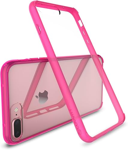 Miniatura 15 de Luvvitt - Funda transparente para iPhone 7 Plus y iPhone 8 Plus con dorso híbrido resistente a arañazos y defensa con absorción de golpes para Apple