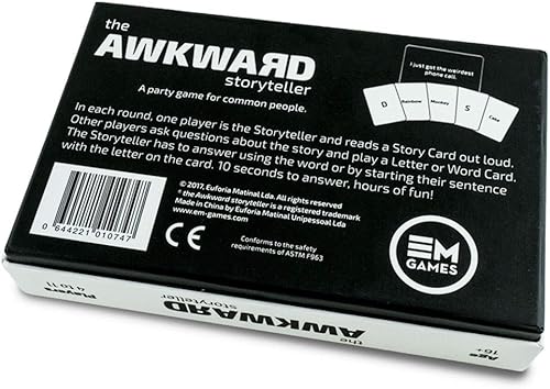 Miniatura 8 de The Awkward Storyteller Juegos de cartas de fiesta para adultos adolescentes y niños que involucran a todos en diversión risas y narración creativa