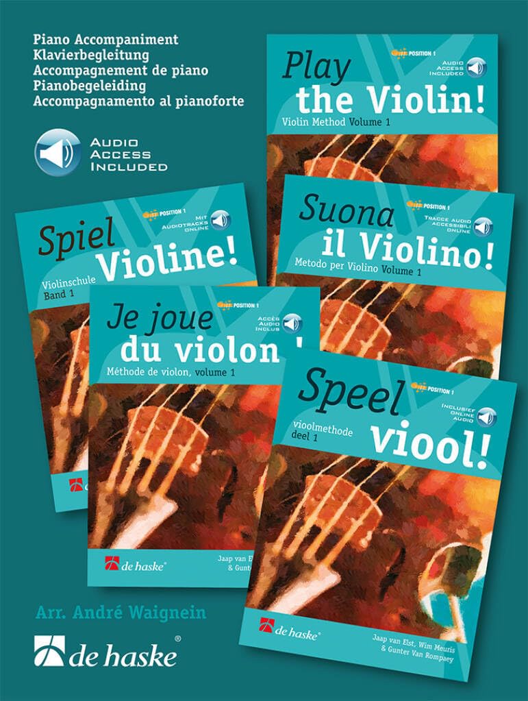 Play the Violin! Piano Accompaniment 1 pour ne plus progresser seul