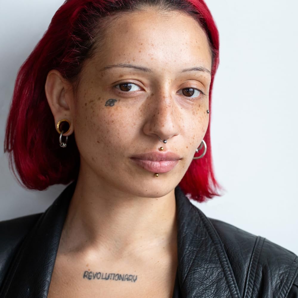 Pierced Owl - Gold Plated Stainless Steel Double Flared Tunnel Plug Earrings, Sold as a Pair - Image 5