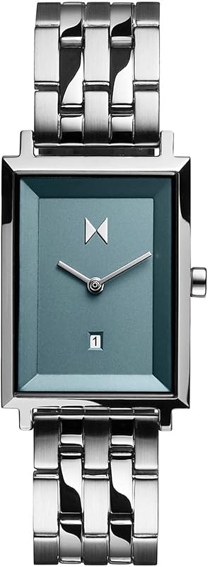 Relojes Signature Square para mujer - Minimalista Premium - Analógico, Resistencia al agua 5 ATM/50 metros - Correa intercambiable - 24 mm