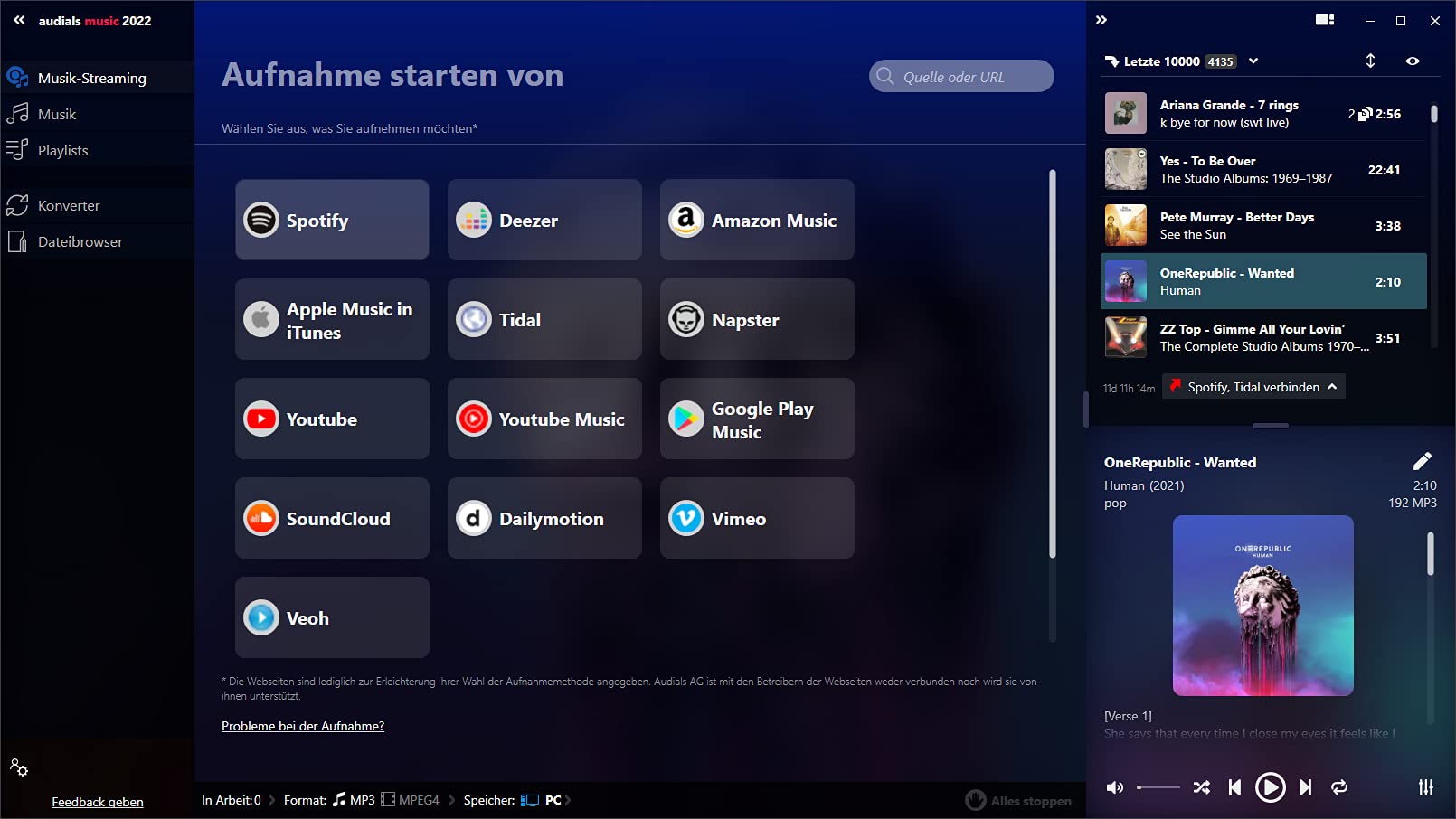 Audials Music 2022 (Code in a Box)