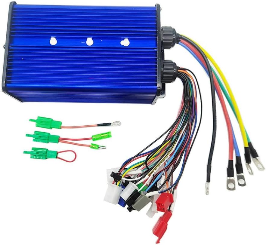 Electric Controller 2500 3000W 48V 60V 64V 72V 45A 50A 60A Brushless Dual Mode Compatible with E Bike Motor Motorcycles Spare Accessories