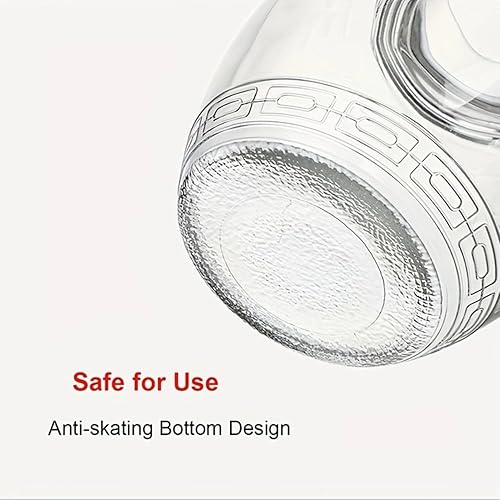 Miniatura 5 de Aosnttol Tarro de fermentación de tarro de pepinillo de 1.5L, kit de fermentación con sello de agua, tarro de vidrio con tapa para conservas de