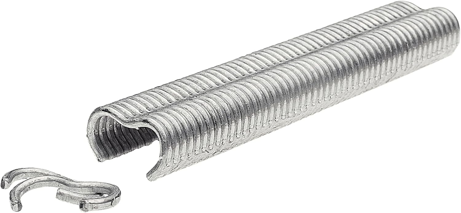 RAPID VR22 Galvanized Fence Hogrings, Suitable for 5-11 mm Netting Wire, Ideal for Securing Cages and Fencing, 1100 Pieces, Blister (40108806)