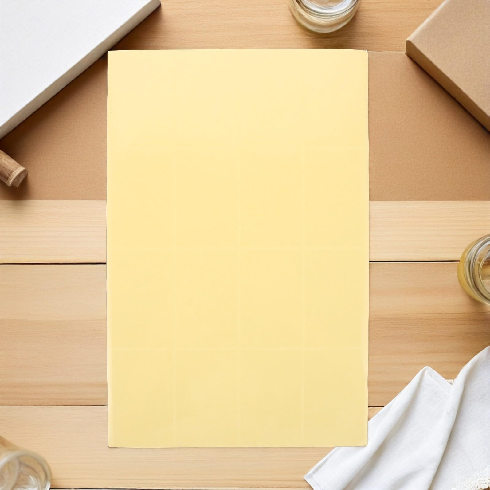Gatuida 1000 piezas Unidades Etiquetas Adhesivas Transparentes Rectangulares Impermeables para Sellado Cajas Sobres Protección Etiquetas Adhesivas para Paquetería