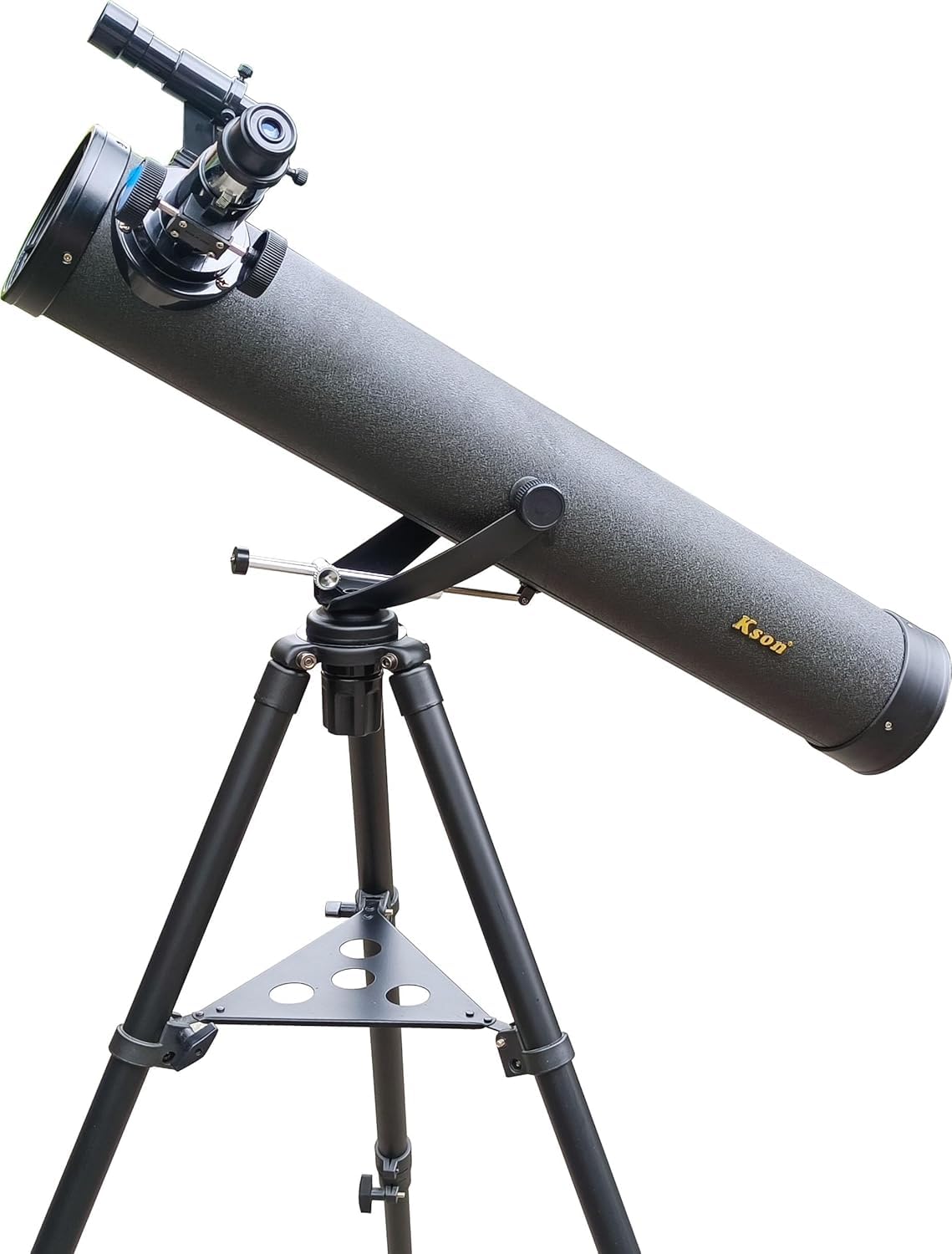 Kson 80AZ Reflector Telescope, 80mm Aperture, 800mm Focal Length, Altazimuth Mount, Manual Focus, with Kellner Eyepiece and 5x24 Finderscope, for Ages 8 and Above-picture-10