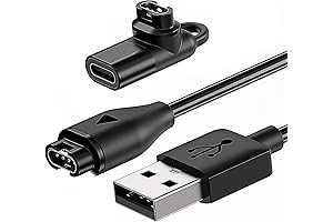 Garmin Darth Vader Watch Compatible Charger, Certified Replacement Durable Fast Charging Compatible...