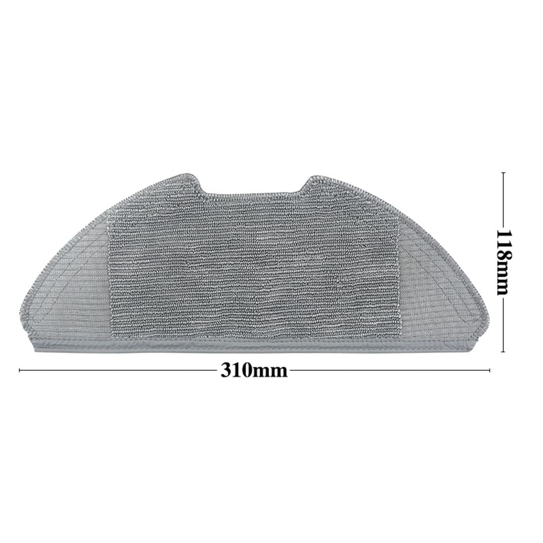 4PZ Mop Panno Stracci Pad per Mi Robot Vacuum-Mop 2 Lite/Pro/MJSTL/MJST1SHW Robot Aspirapolvere Accessori
