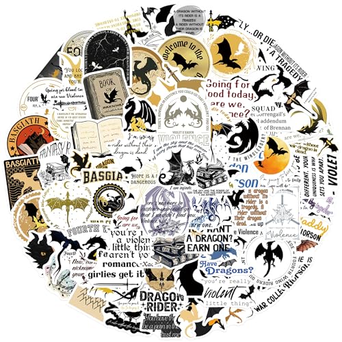 100PCs Four Aiwuding Cartoon Wing Stickers Pack WarCollege Kindle Stickers for Hydro Flask Laptop Water Bottle Aesthetic Vinyl Decals for Girls Adults Teens(Wing)