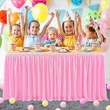 Design elegante: trasforma il tuo evento con questa straordinaria gonna da tavolo a tulle e tulle