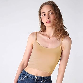 NEWITIN 4 Pack Spaghetti Strap Camisole Top Adjustable Strap
