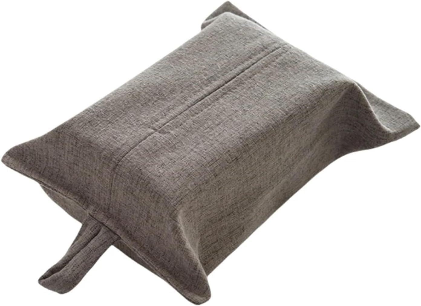 Tissue Box Cover Holder, Fabric Tissue Box Napkin Dispenser Paper Holder