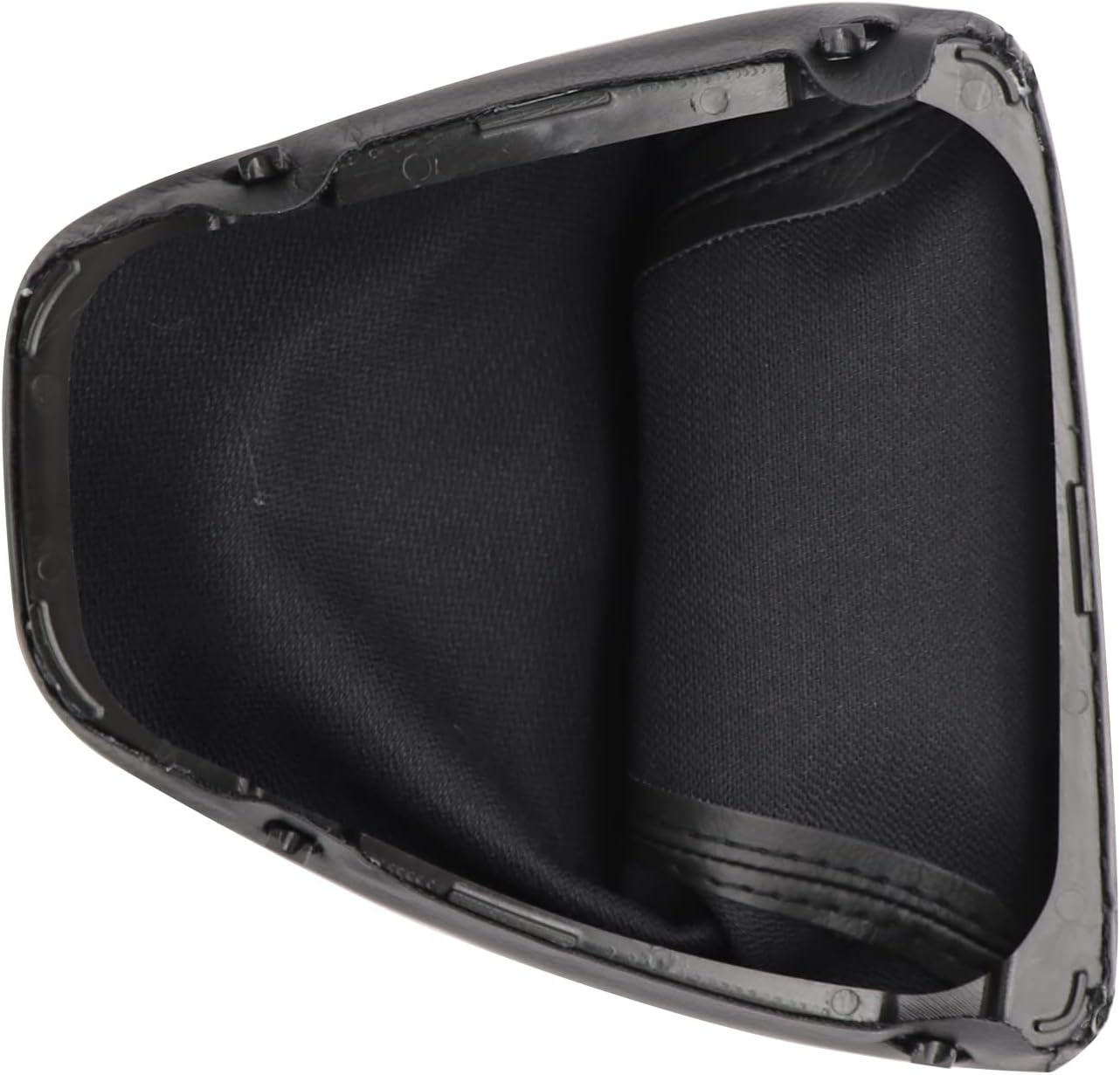 NLQR Manual Shift Boot Black Leather Compatible with BMW 3-Series E90 E91 E92 E93 328i 335i 2007-2013