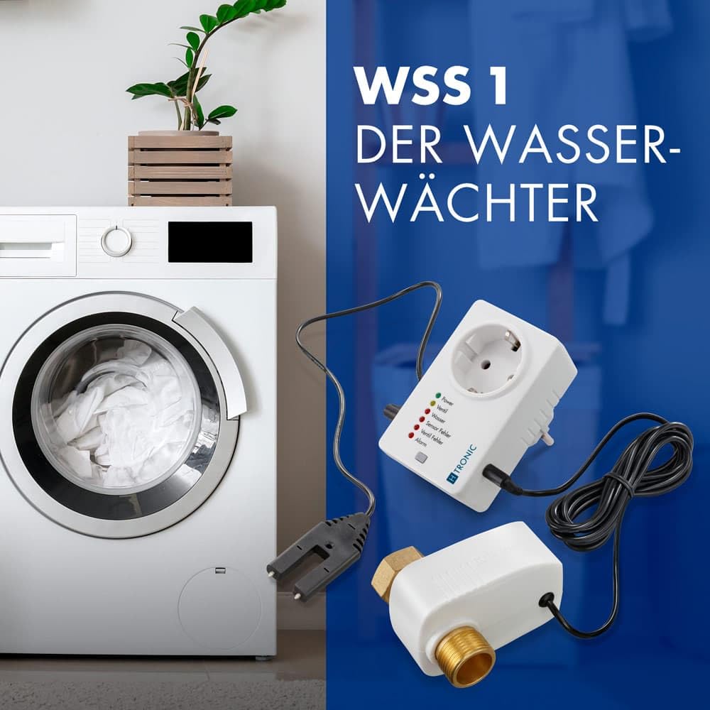 Przełącznik ochrony wody WSS 1 (czujnik wycieku, zabezpieczenie pralki i zmywarki, Aquastop)