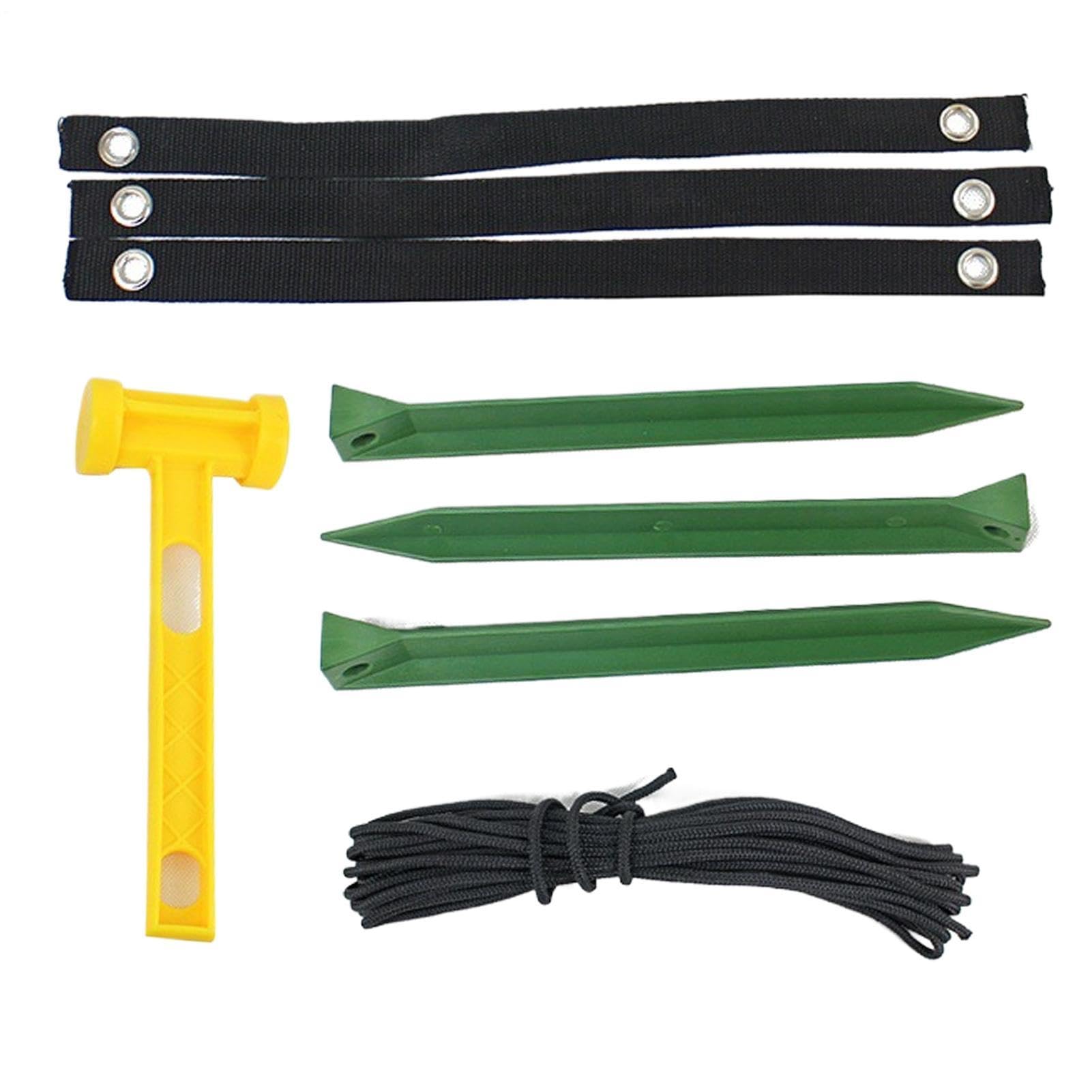 Kit de piquetage d'arbre résistant aux intempéries pour auvent - 8