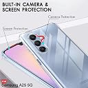 TheGiftKart Ultra-Hybrid Crystal Clear Back Case Cover for Samsung Galaxy A25 5G | Shockproof Design | Hard Back Cover Case for Samsung Galaxy A25 5G (PC & TPU, Transparent) gallery image