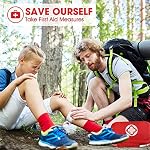 First Aid Kit - 200 Piece Designed for Family Emergency Care, Ready for Emergency at Home, Outdoors, Car, Camping, Workplace, Hiking